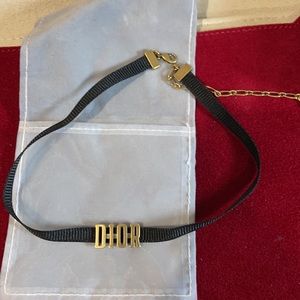 Authentic Dior choker